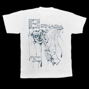 CAMISETA BIZNAGA "OCUPAR EL AHORA" BLANCA