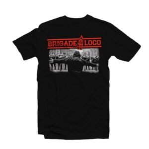 CAMISETA BRIGADE LOCO NEGRA