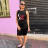 VESTIDO TUBO FRANKENSTYLE THE ROCKY HORROR