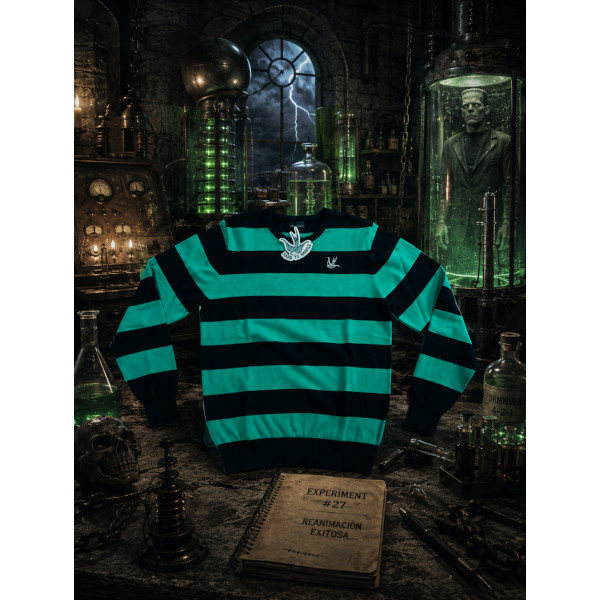 JERSEY FRANKIE RAYAS VERDES Y NEGRAS HARD TO HANDLE