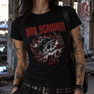 CAMISETA BLOODSHEDS ft. NON SERVIUM CHICA