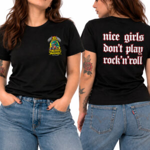 CAMISETA CHICA NICE GIRLS (X ANIVERSARIO PUNK ROCKET)