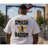 CAMISETA SMASH RACISM BLANCA