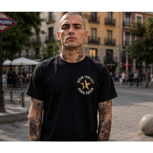 CAMISETA SMASH RACISM