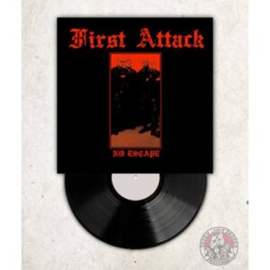 lp first attack no escape FIRST ATTACK - NO ESCAPE - LP VINILO