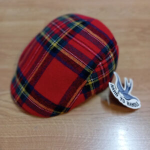 Gorra Boina Plana Escocés Rojo HTH GORRA BOINA PLANA ESCOCÉS ROJO HTH