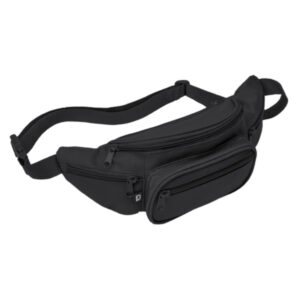 Riñonera negra Brandit Waistbeltbag con cinturón ajustable